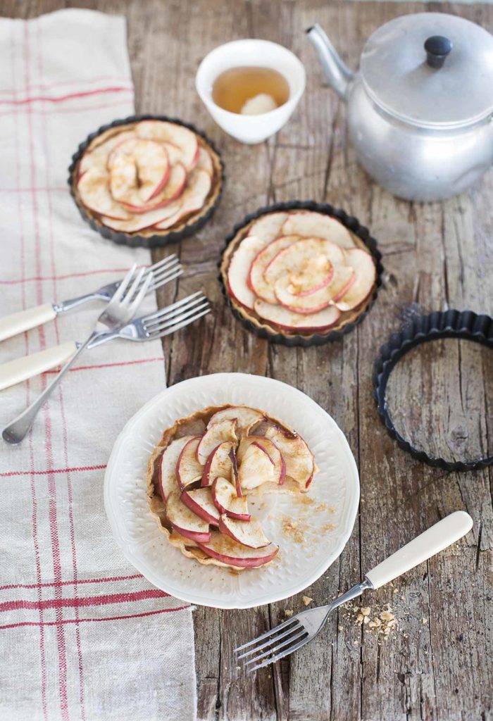 Gluten-free mini apple tarts