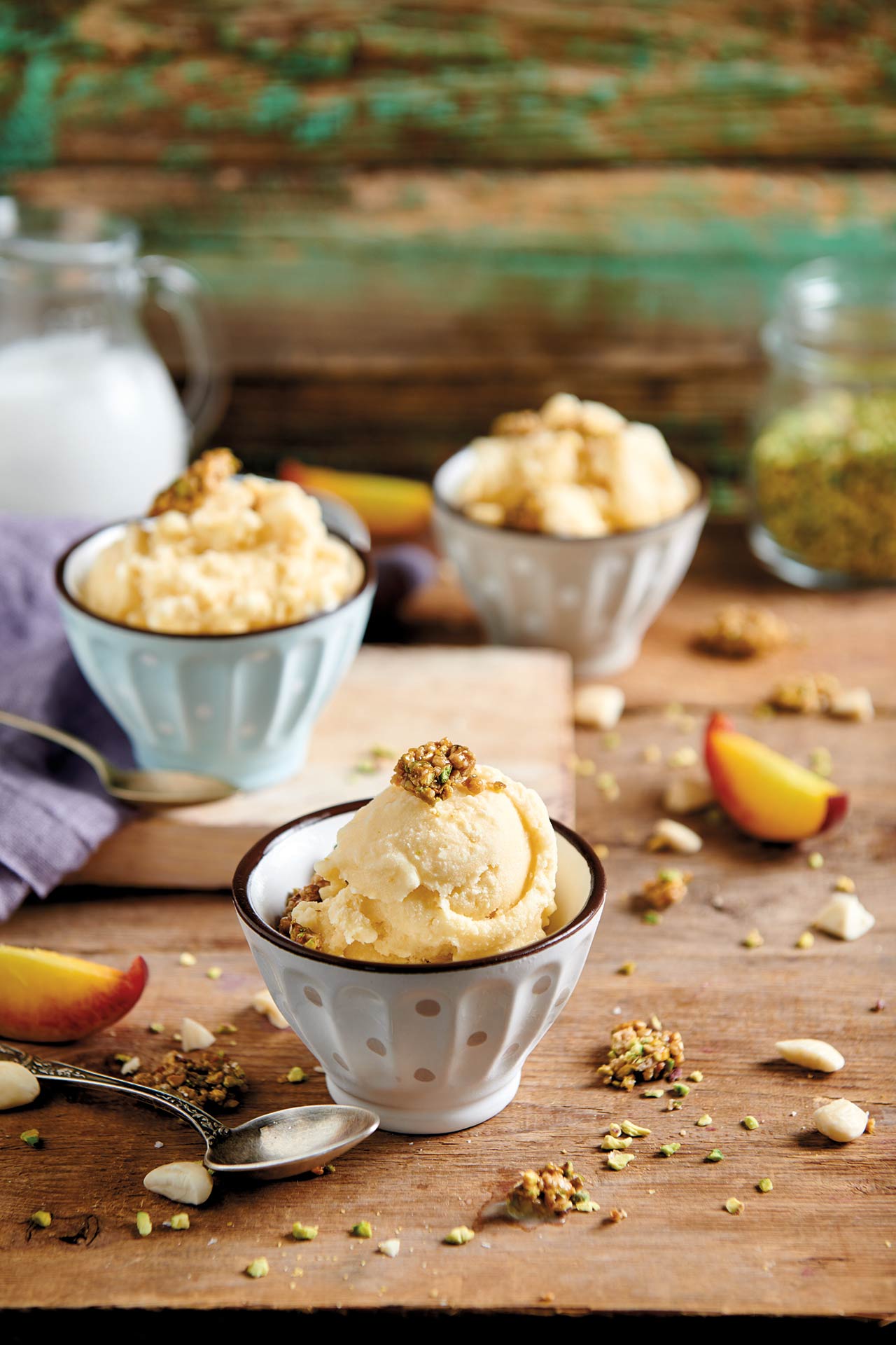 Peach ice cream - Coop Sole